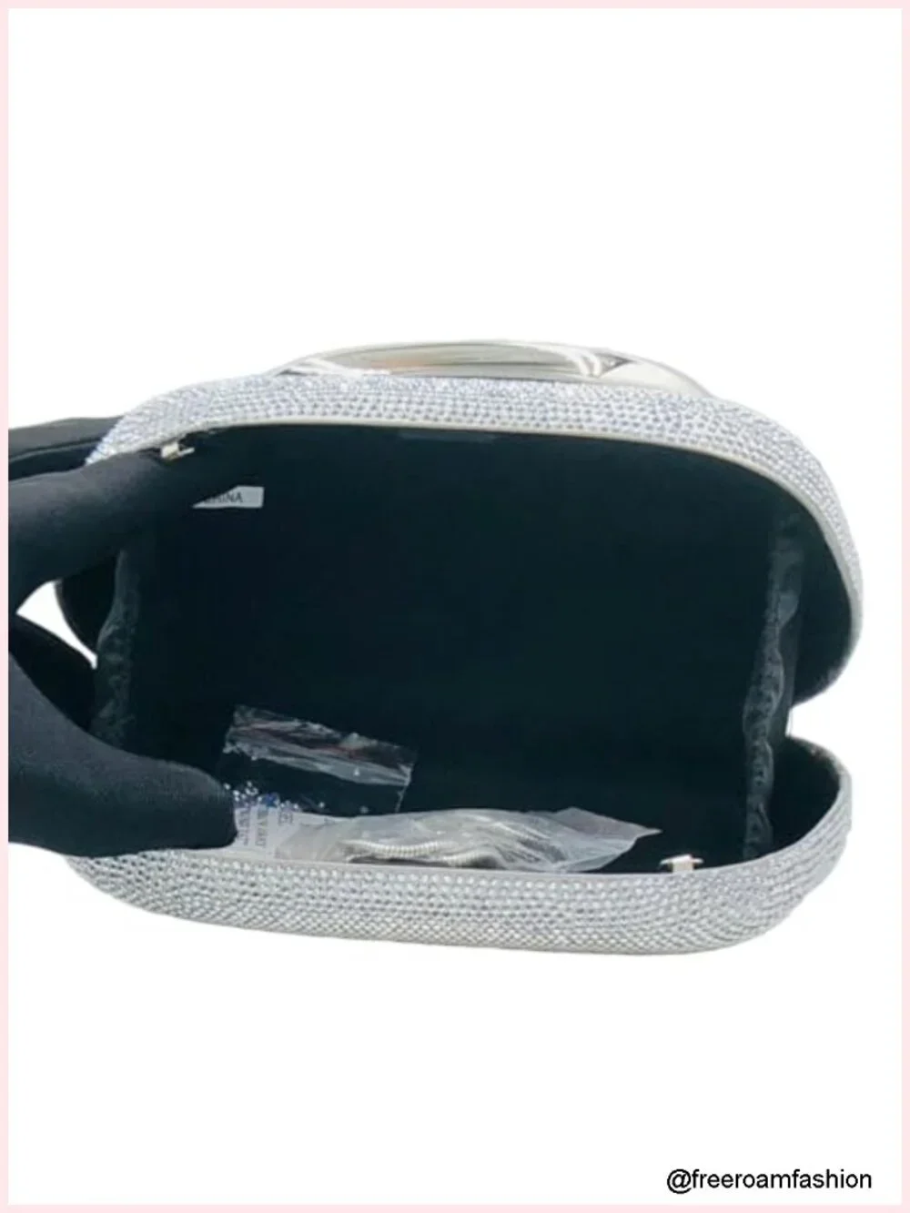 Rhinestone Clutch Purse for Women Evening Sparkly Crystal Handbag Wedding
